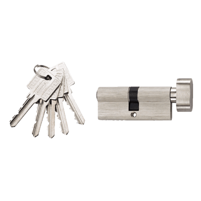 5 Keys Single Open Pin Cylinder